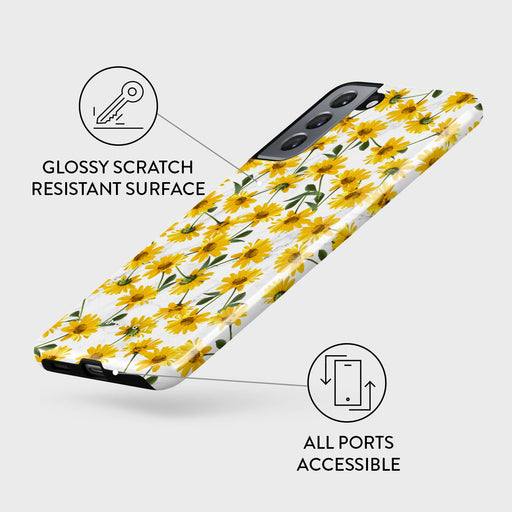 Summer Scent - Yellow Flower Samsung Galaxy S21 Case 7