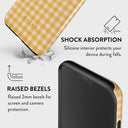Tuscan Sun - Yellow Plaid iPhone 12 Pro Case 8