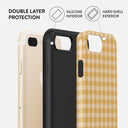 Tuscan Sun - Yellow Plaid iPhone 7 Plus / 8 Plus Case 6