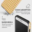 Tuscan Sun - Yellow Plaid iPhone 7 Plus / 8 Plus Case 8