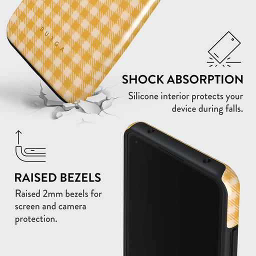 Tuscan Sun - Yellow Plaid Xiaomi 11 Lite 5G NE Case 4