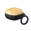Tuscan Sun - Yellow Plaid Samsung Galaxy Buds Live Case 1