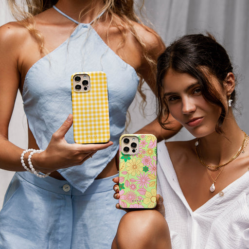 Tuscan Sun - Yellow Plaid iPhone 12 Pro Case 28