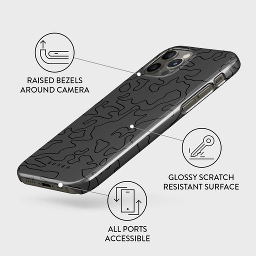 Black Rock - iPhone 12 Pro Max Case 3