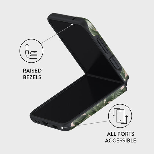 So Lush - Bannana Leaves Samsung Galaxy Z Flip 3 Case 3