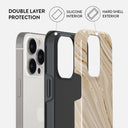 Full Glam - Beige iPhone 14 Pro Max Case 6