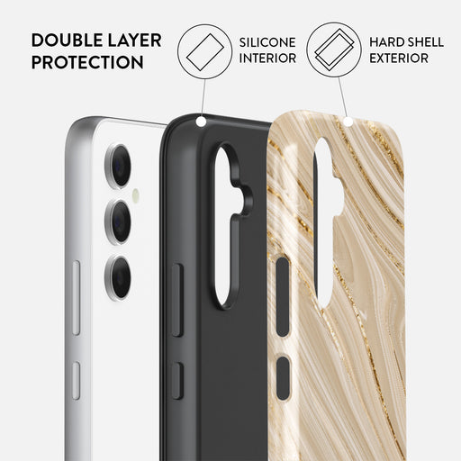 Full Glam - Beige Samsung Galaxy A54 Case 2