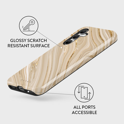 Full Glam - Beige Samsung Galaxy A54 Case 3