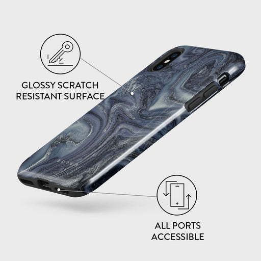 Navy Trench - Blue iPhone XS Max Case 7