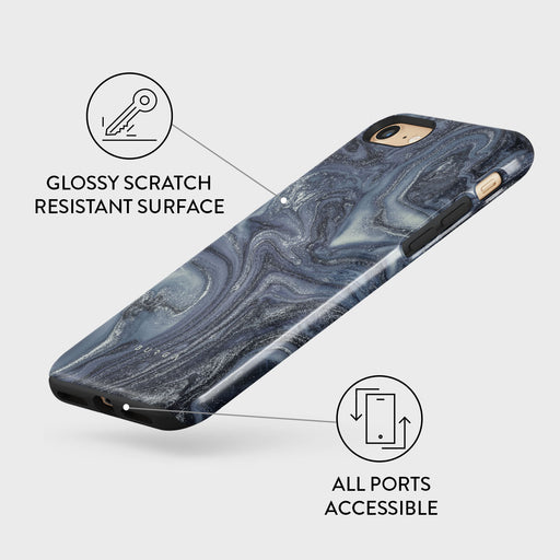Navy Trench - Blue iPhone SE (2020) Case 7