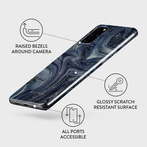 Navy Trench - Blue Samsung Galaxy S20 Plus 4G / 5G Case 3