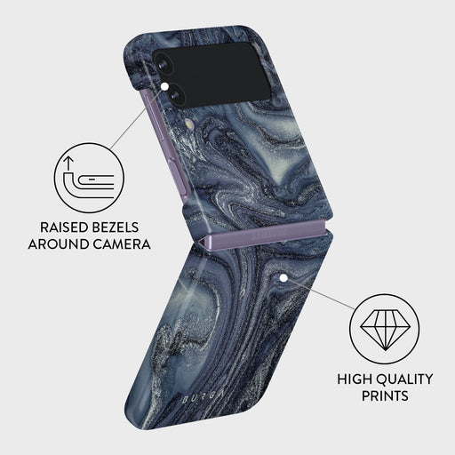 Navy Trench - Blue Samsung Galaxy Z Flip 4 Case 3