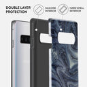 Navy Trench - Blue Samsung Galaxy S10 4G Case 6