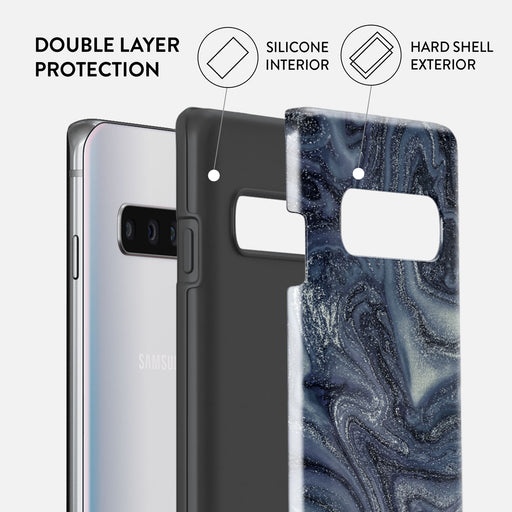 Navy Trench - Blue Samsung Galaxy S10 4G Case 6
