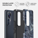 Navy Trench - Blue Xiaomi 12 Pro Case 2