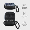 Navy Trench - Blue Samsung Galaxy Buds Pro Case 4