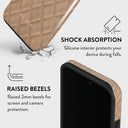 Simply Cream - Quilted iPhone 13 Pro Case 8