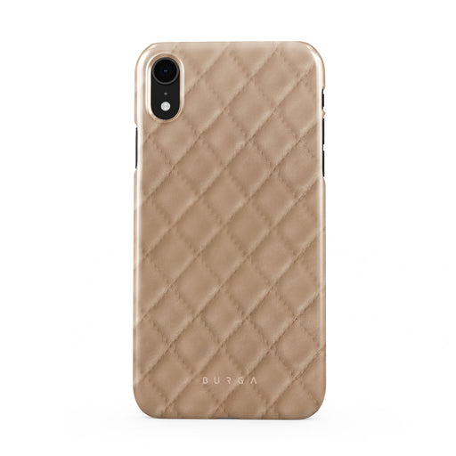 Simply Cream - Quilted iPhone XR Case 1