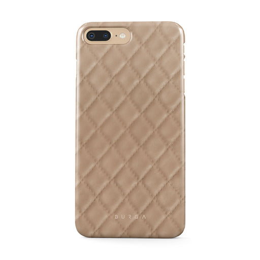 Simply Cream - Quilted iPhone 7 Plus / 8 Plus Case 1