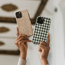 Simply Cream - Quilted iPhone XR Case 27