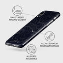 Drifting Shores - Line Art iPhone XS Max Case 3