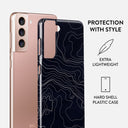 Drifting Shores - Line Art Samsung Galaxy S21 Plus Case 2