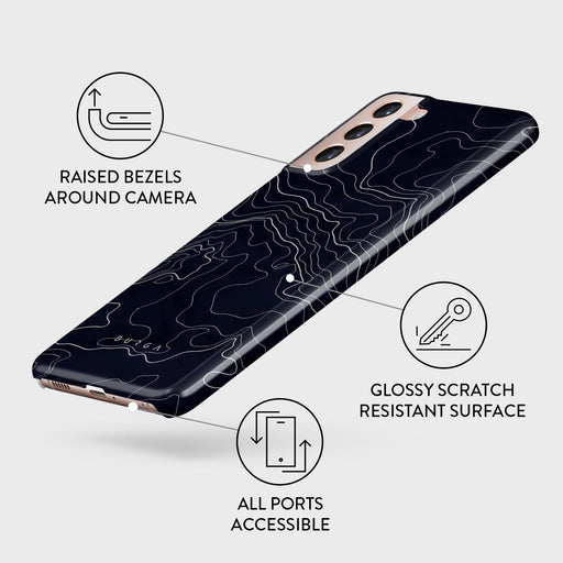 Drifting Shores - Line Art Samsung Galaxy S21 Plus Case 3