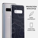 Drifting Shores - Line Art Samsung Galaxy S10 Plus Case 2