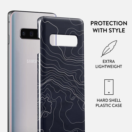 Drifting Shores - Line Art Samsung Galaxy S10 Plus Case 2
