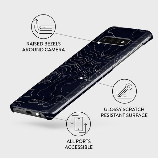 Drifting Shores - Line Art Samsung Galaxy S10 Plus Case 3