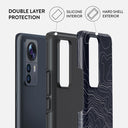 Drifting Shores - Line Art Xiaomi 12 Pro Case 2