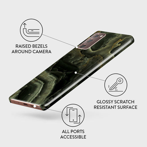 Misty Forest - Green Marble Samsung Galaxy Note 20 4G / 5G Case 3