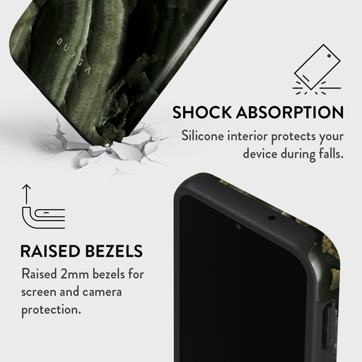 Misty Forest - Green Marble Samsung Galaxy A14 5G Case 4