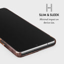 Fire Wood - Brown Marble Samsung Galaxy S21 Ultra Case 4
