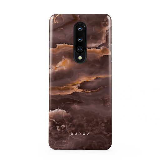 Fire Wood - Brown Marble OnePlus 8 Case 1