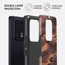 Fire Wood - Brown Marble Xiaomi 13 Pro Case 2