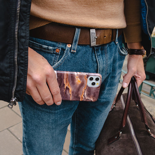 Fire Wood - Brown Marble Xiaomi 13 Pro Case 9