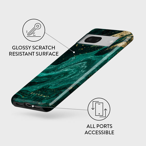 Emerald Pool - Elegant Google Pixel 7a Case 3