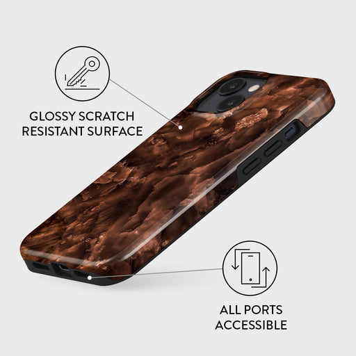 Toasted Chestnut - Brown iPhone 13 Mini Case 7