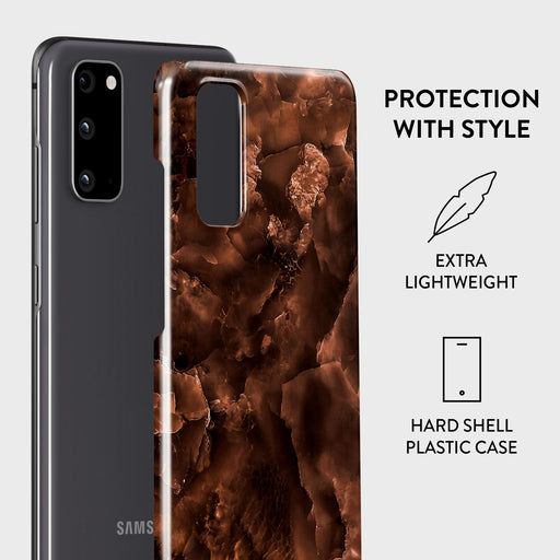 Toasted Chestnut - Brown Samsung Galaxy S20 4G / 5G Case 2