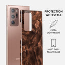 Toasted Chestnut - Brown Samsung Galaxy Note 20 Ultra 4G / 5G Case 2