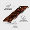 Toasted Chestnut - Brown Samsung Galaxy Note 10 Plus Case 3
