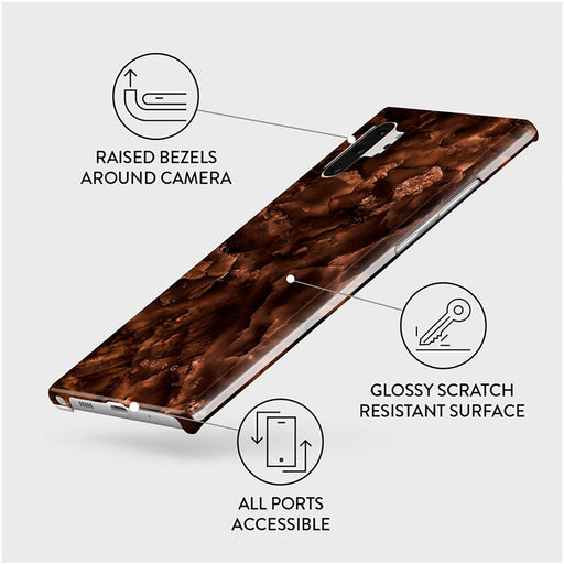 Toasted Chestnut - Brown Samsung Galaxy Note 10 Plus Case 3