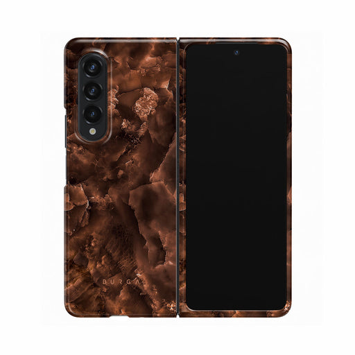 Toasted Chestnut - Brown Samsung Galaxy Z Fold 3 Case 1
