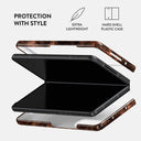 Toasted Chestnut - Brown Samsung Galaxy Z Fold 3 Case 2