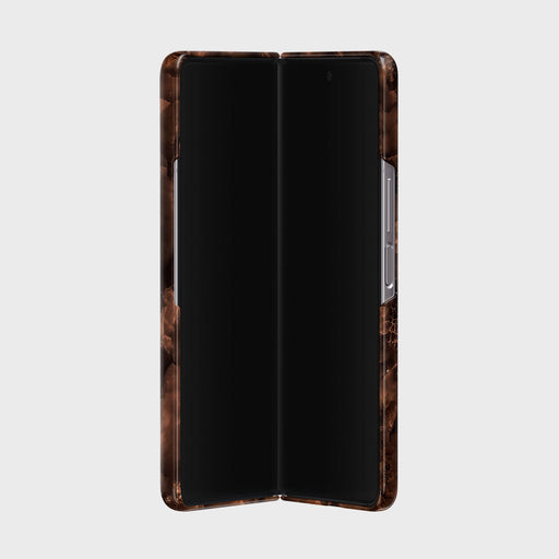 Toasted Chestnut - Brown Samsung Galaxy Z Fold 3 Case 5