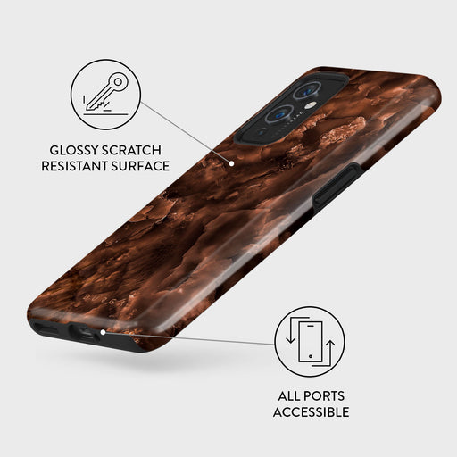 Toasted Chestnut - Brown OnePlus 9 Case 3