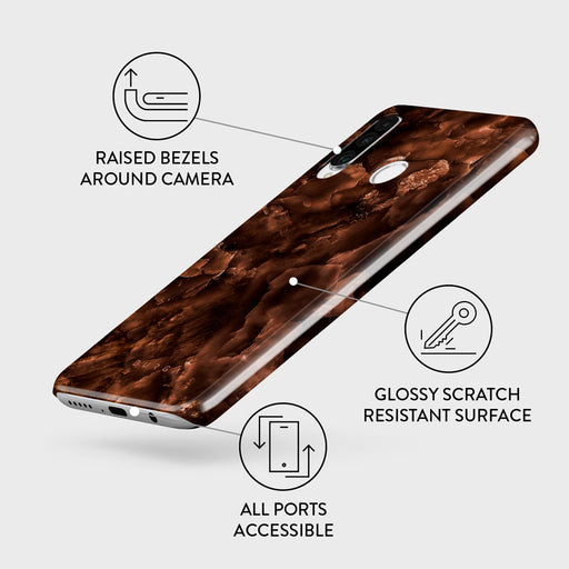 Toasted Chestnut - Brown Huawei P30 Lite Case 3