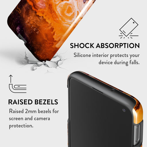 Pumpkin Spice - Orange Samsung Galaxy S10E Case 8