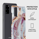 Frozen Leaves - Cute Marble Samsung Galaxy S20 Plus 4G / 5G Case 2
